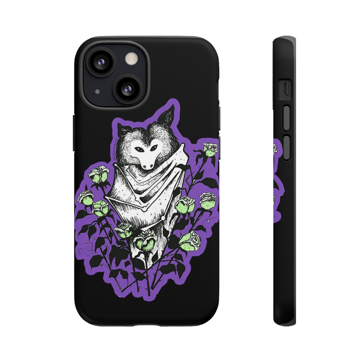 Blue Batty Phone Case