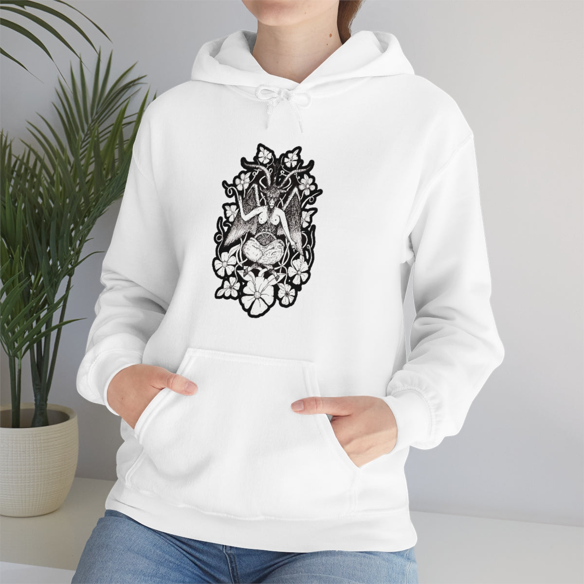 Baphomet Unisex Heavy Blend™ Hooded Sweatshirt