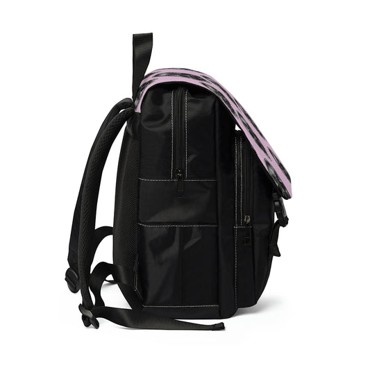 Cute Pink Skull Shoulder Backpack