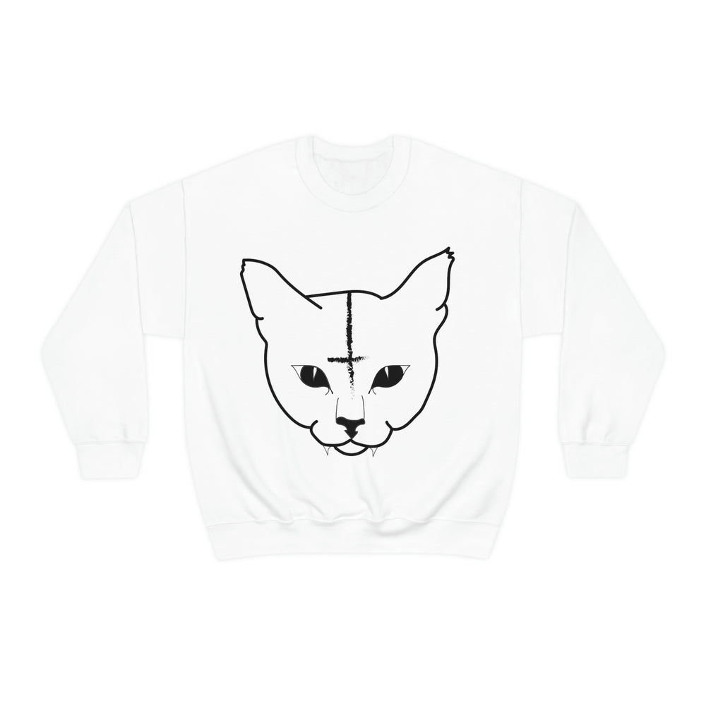 Hell Cat Unisex Heavy Blend™ Crewneck Sweatshirt
