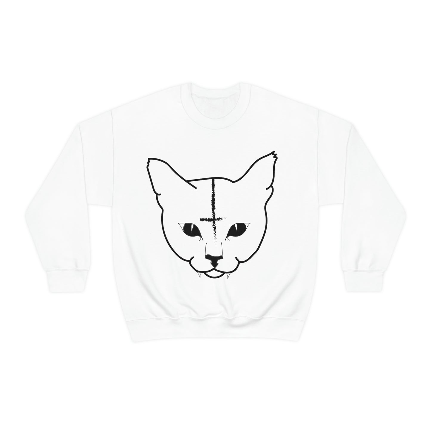 Hell Cat Unisex Heavy Blend™ Crewneck Sweatshirt