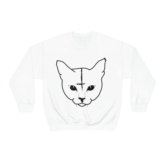 Hell Cat Unisex Heavy Blend™ Crewneck Sweatshirt