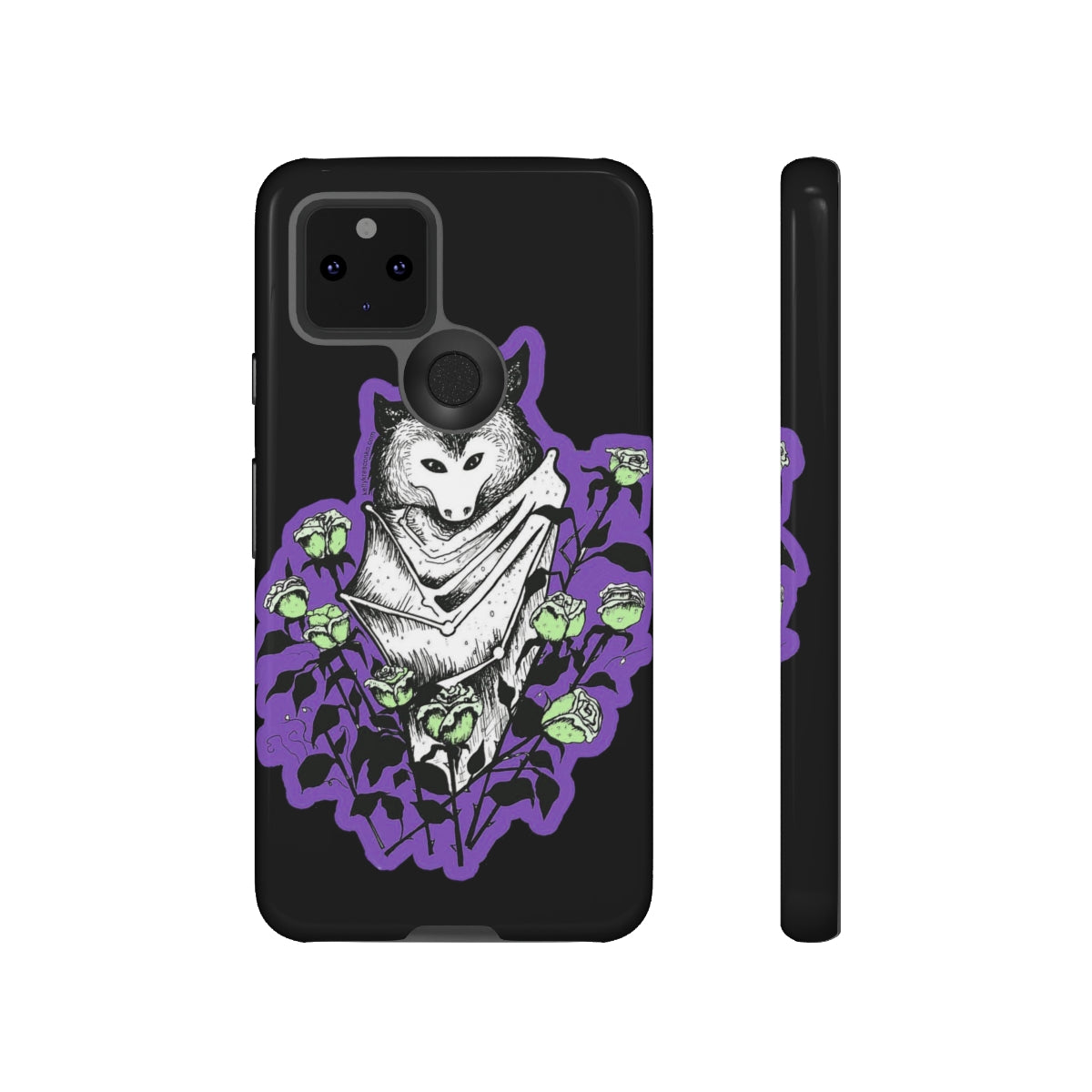 Blue Batty Phone Case