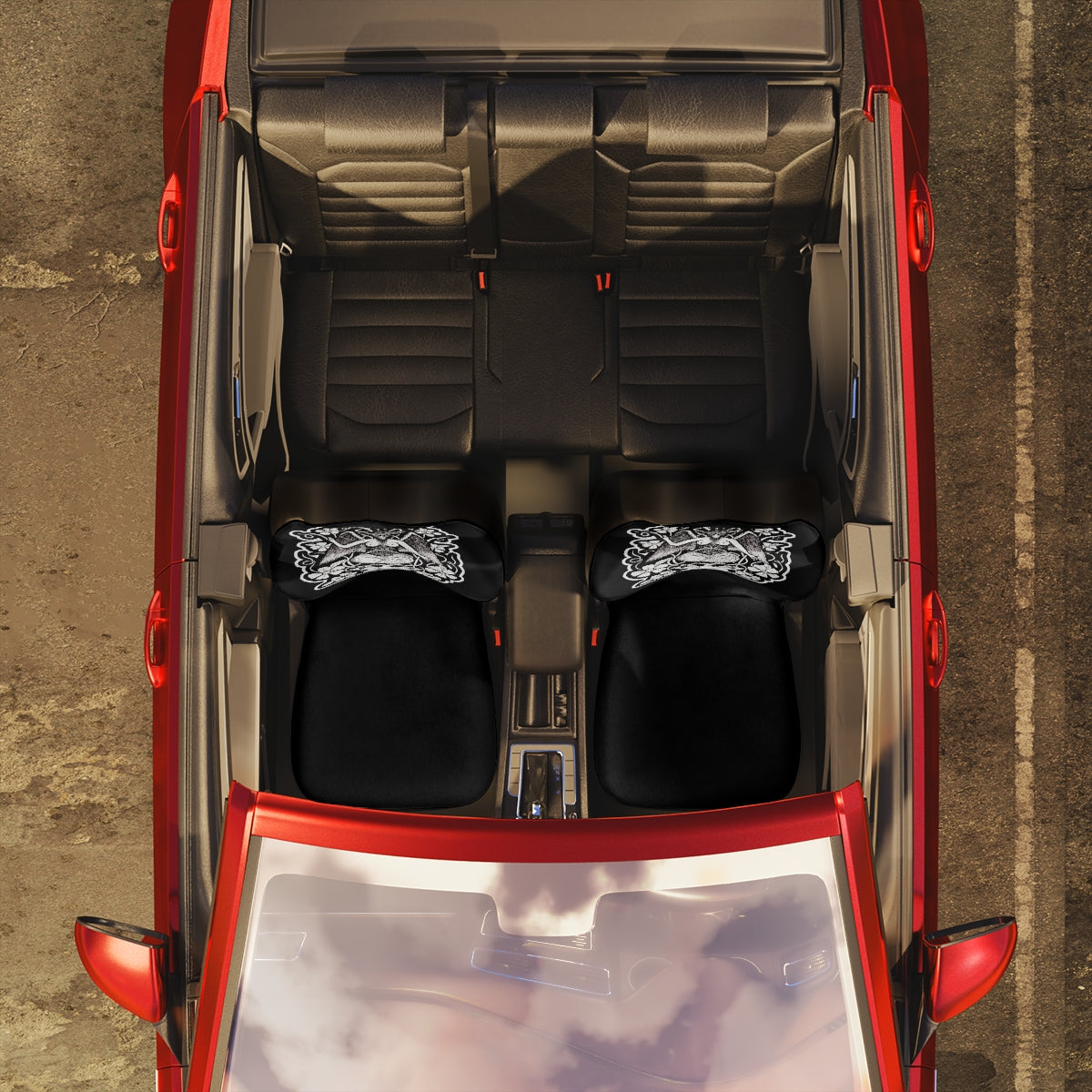 Baphomet Car Seat Covers