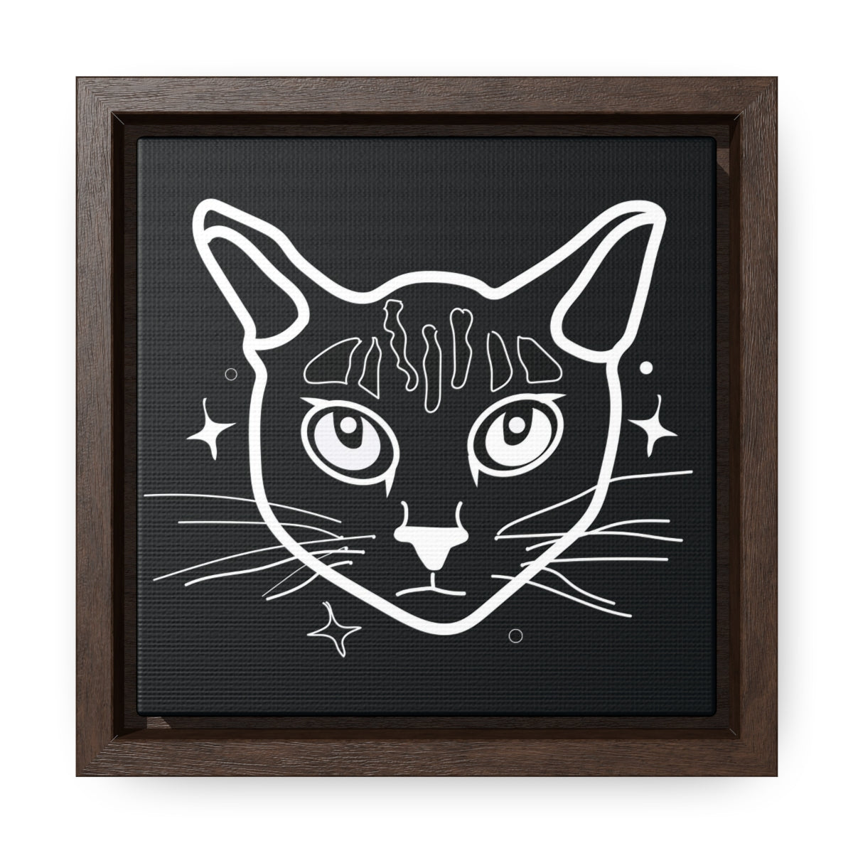 Good Kitty Gallery Canvas Wraps, Square Frame