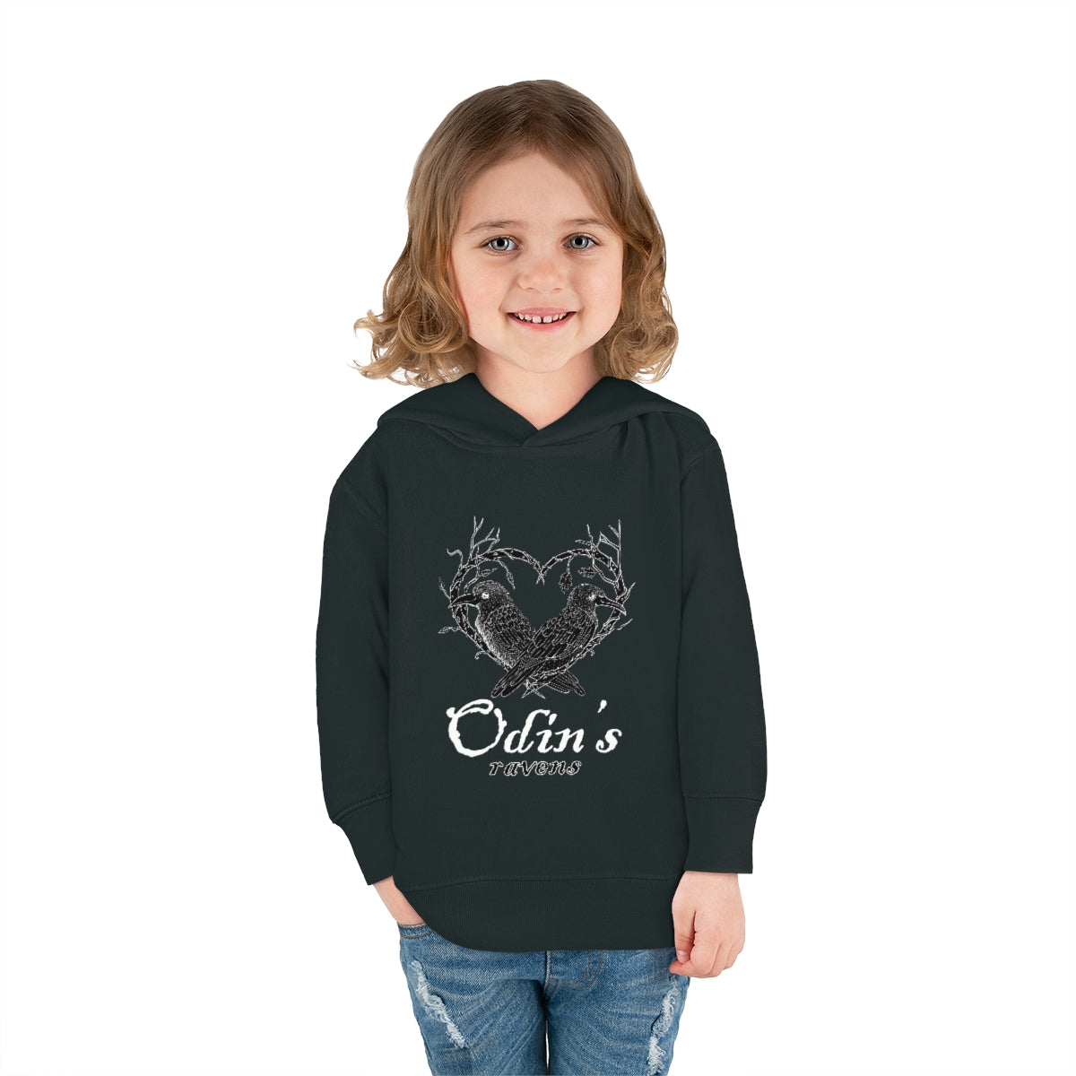 Odin's Ravens Toddler Pullover Fleece Hoodie
