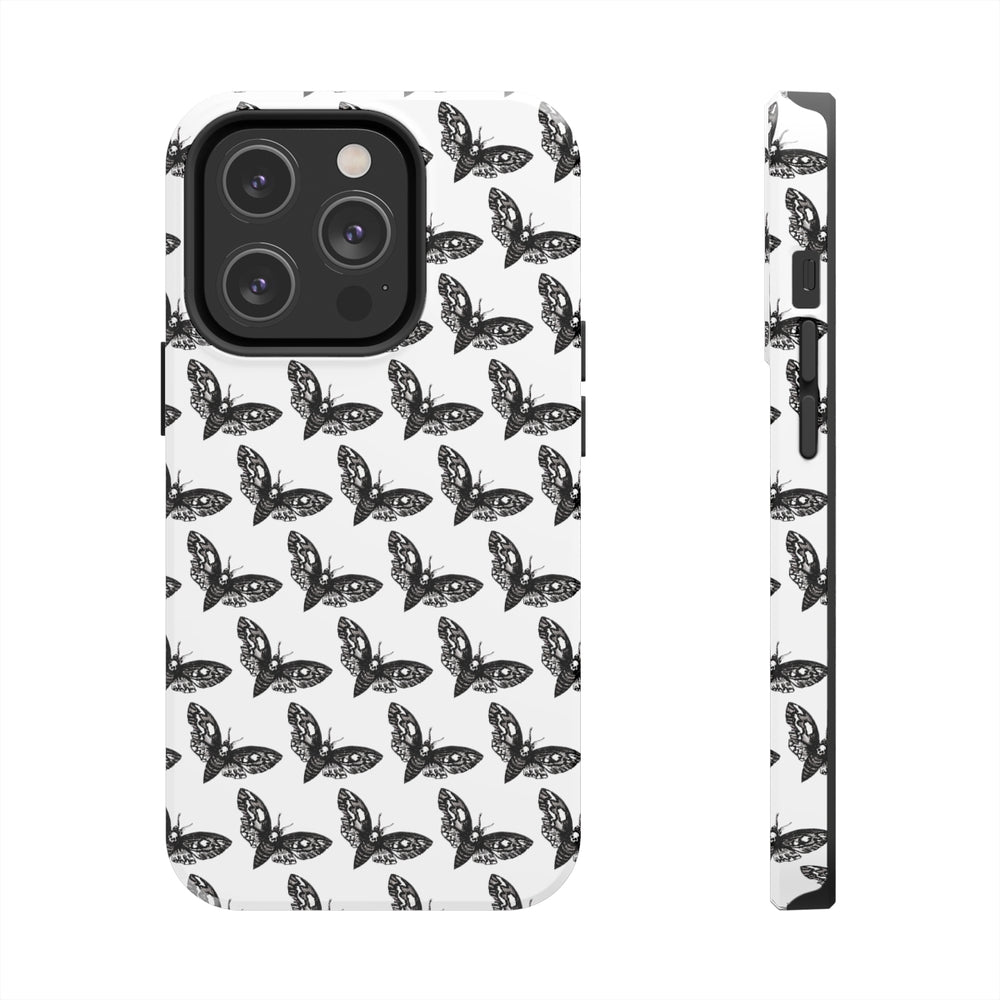 DeathMoth by Kelly Kresconko Phone Case