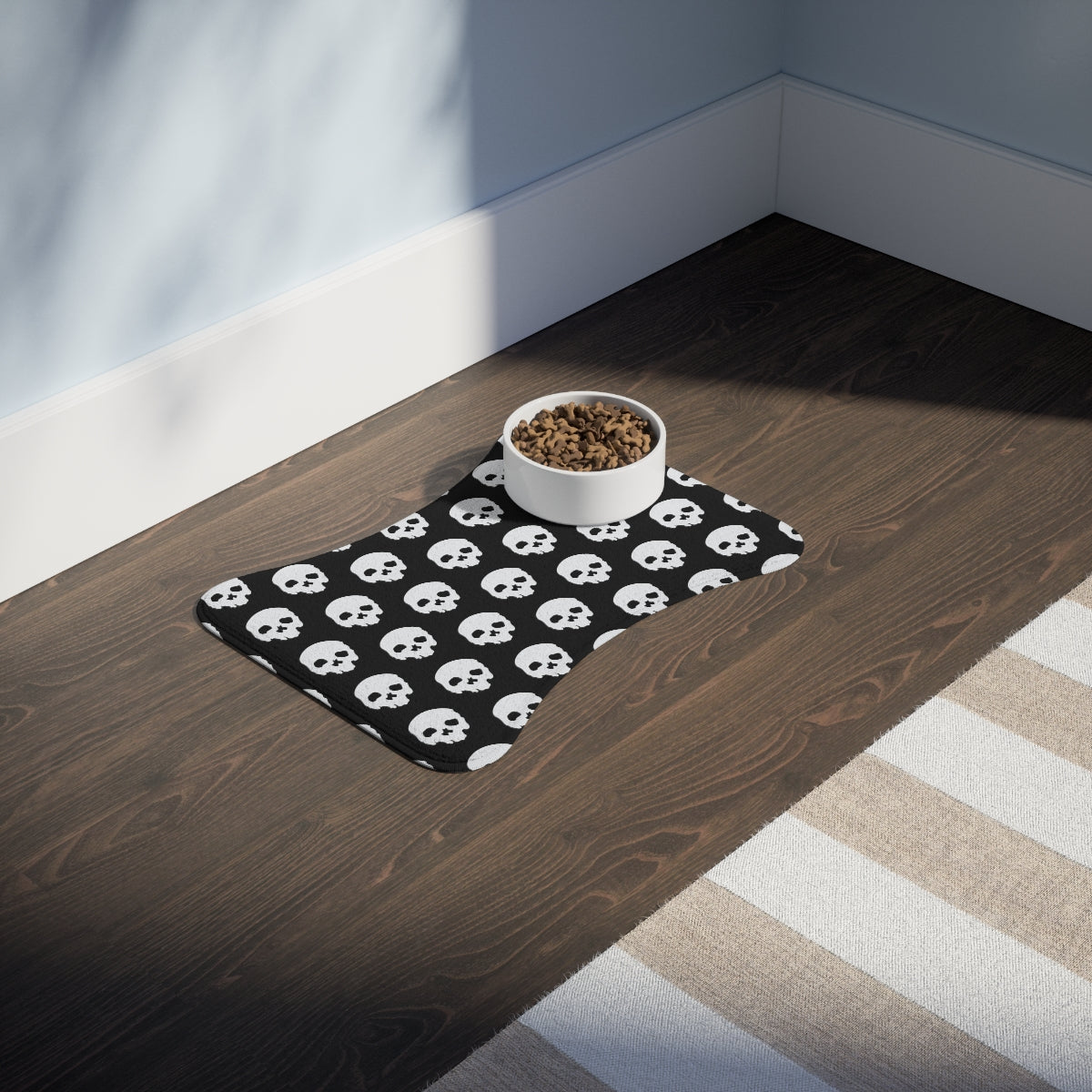 Skull Pet Feeding Mats