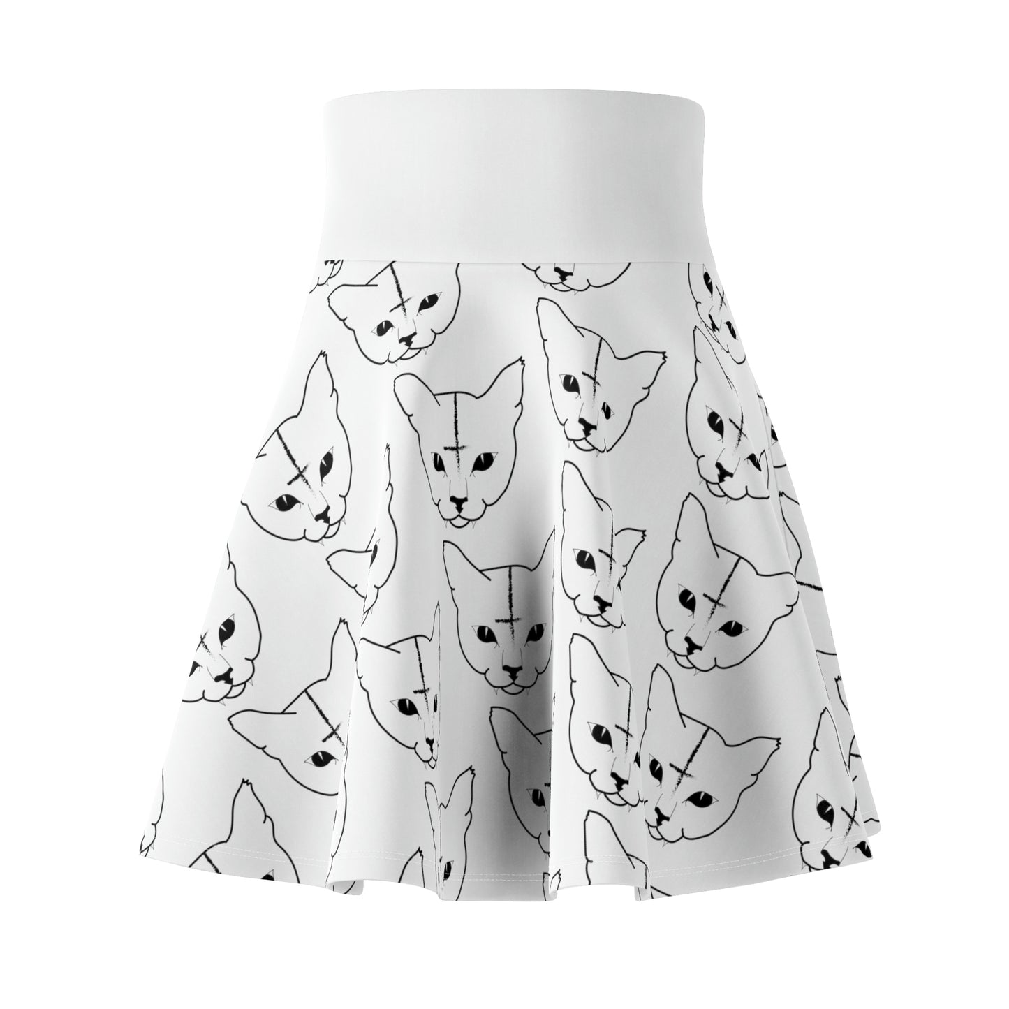 Hell O'Kitty Flowy Skirt