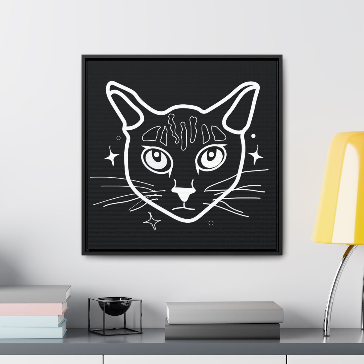 Good Kitty Gallery Canvas Wraps, Square Frame