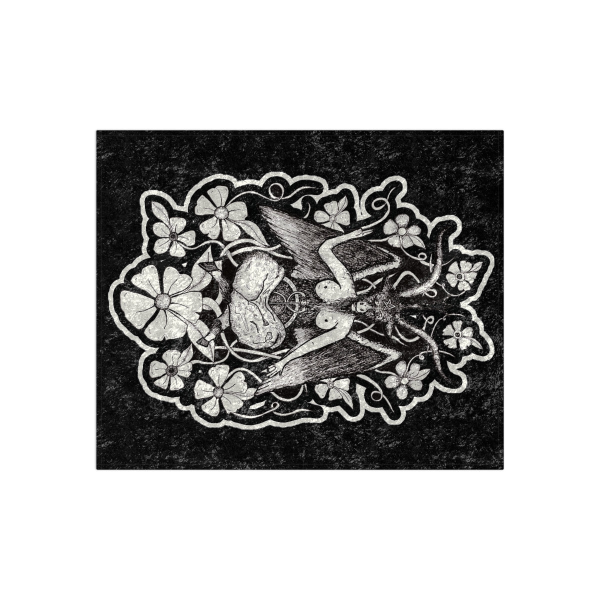 BAPHOMET Velvet Blanket