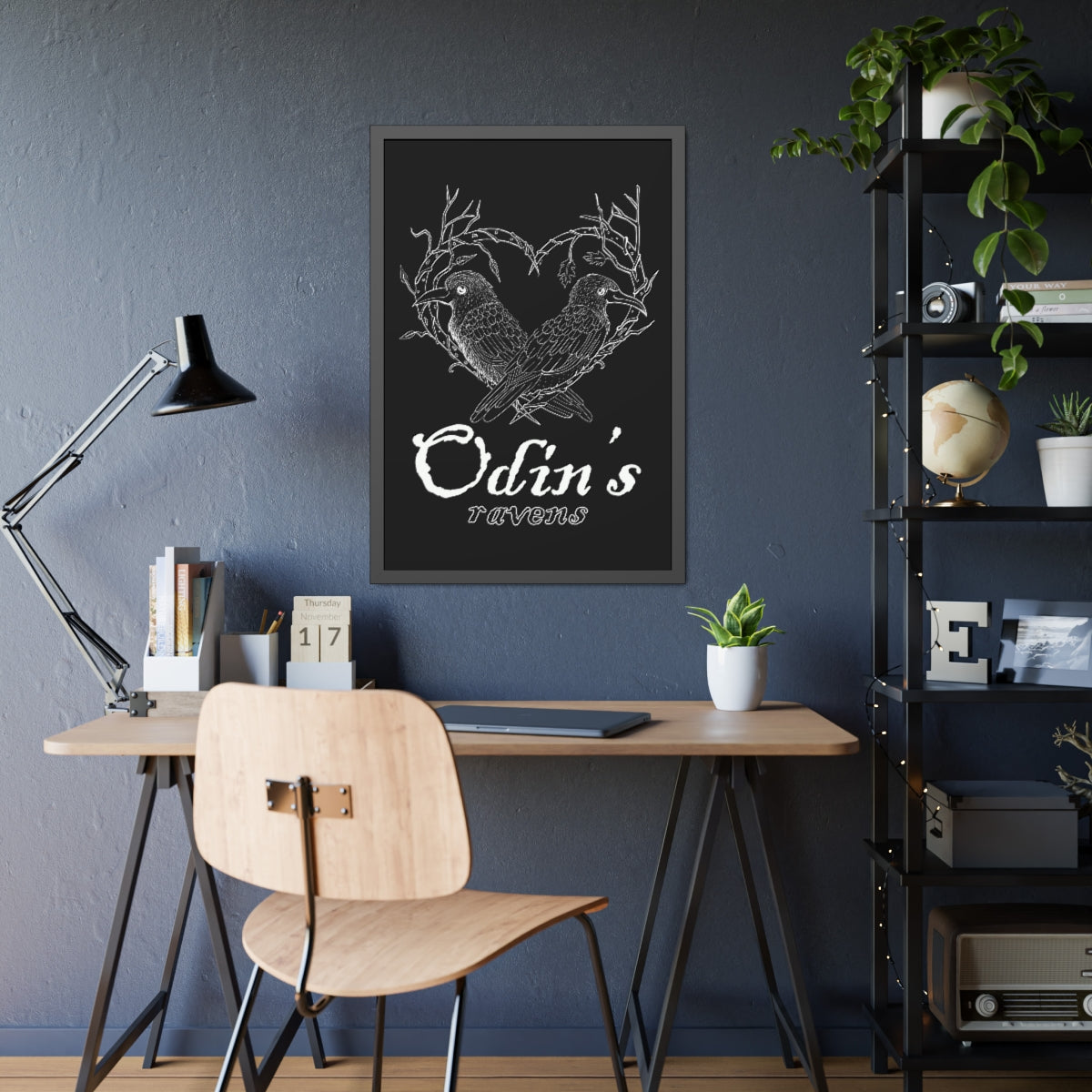 Odin's Ravens Framed Posters