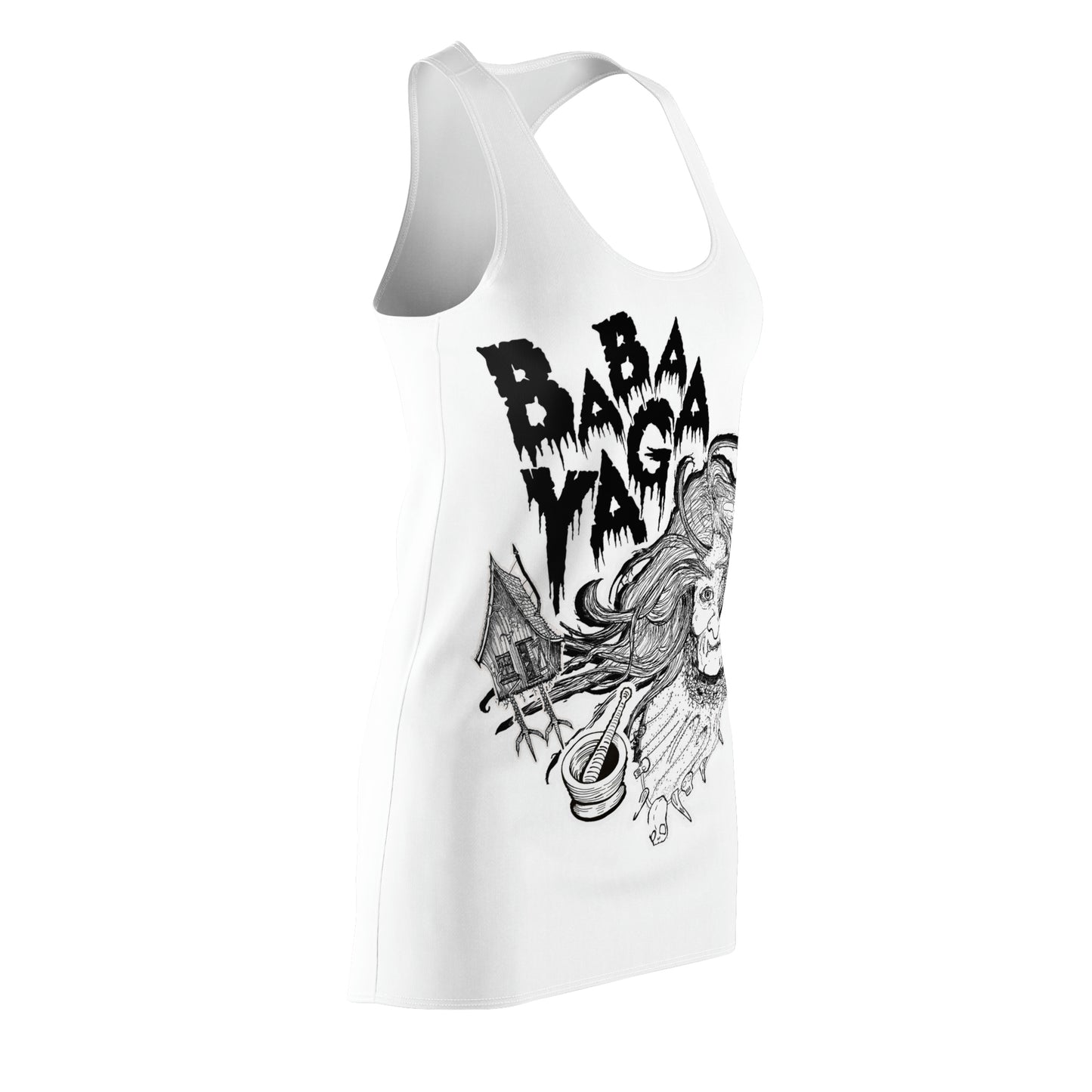 Women's Cut & Sew Racerback Dress (AOP)