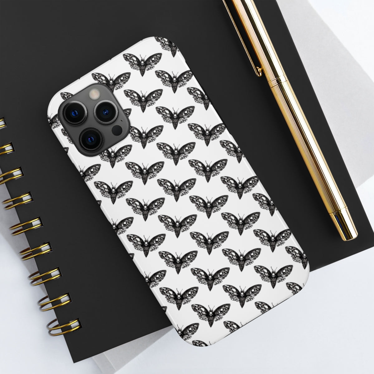 DeathMoth by Kelly Kresconko Phone Case