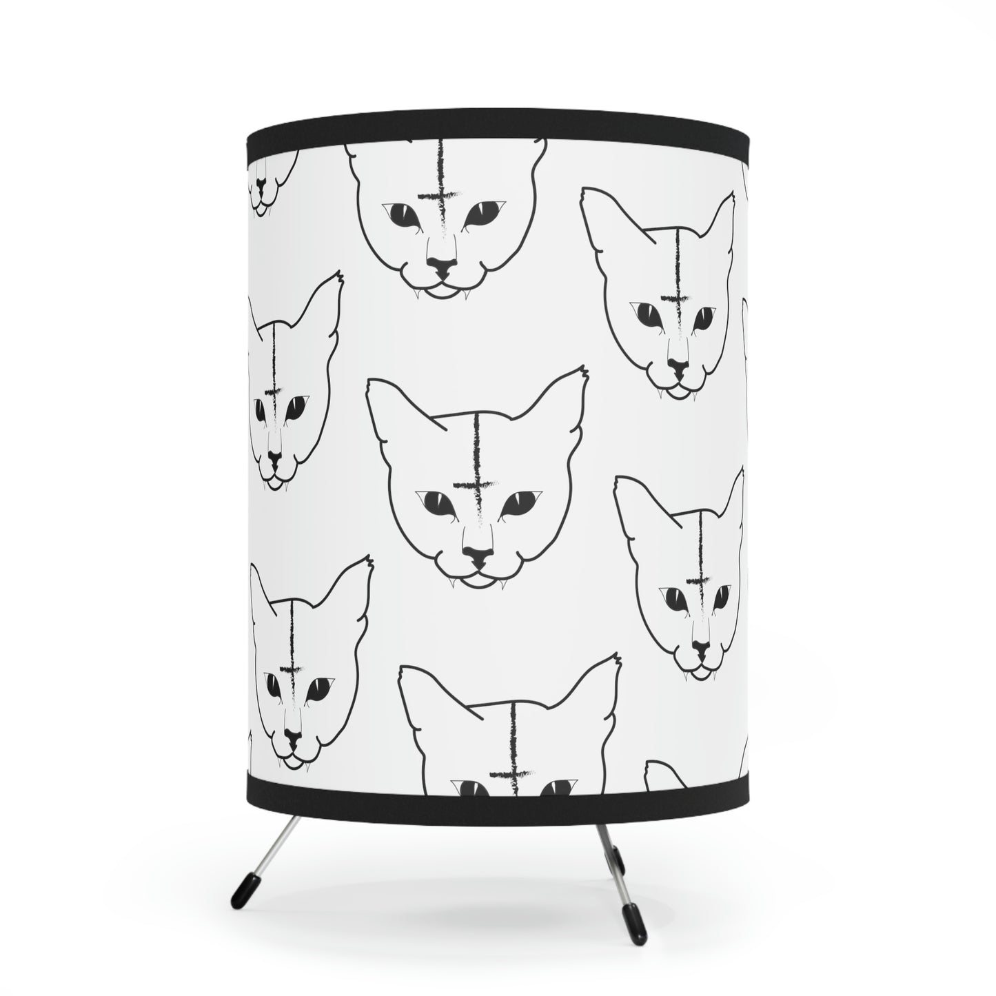 Hell O'Kitty Lamp with High-Res Printed Shade, US\CA plug