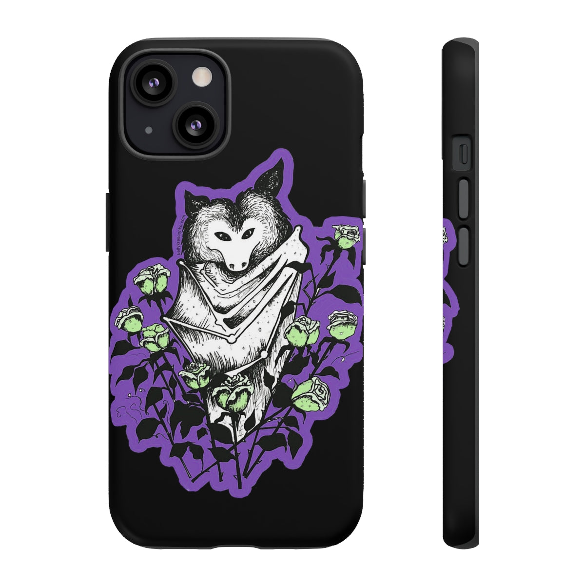 Blue Batty Phone Case