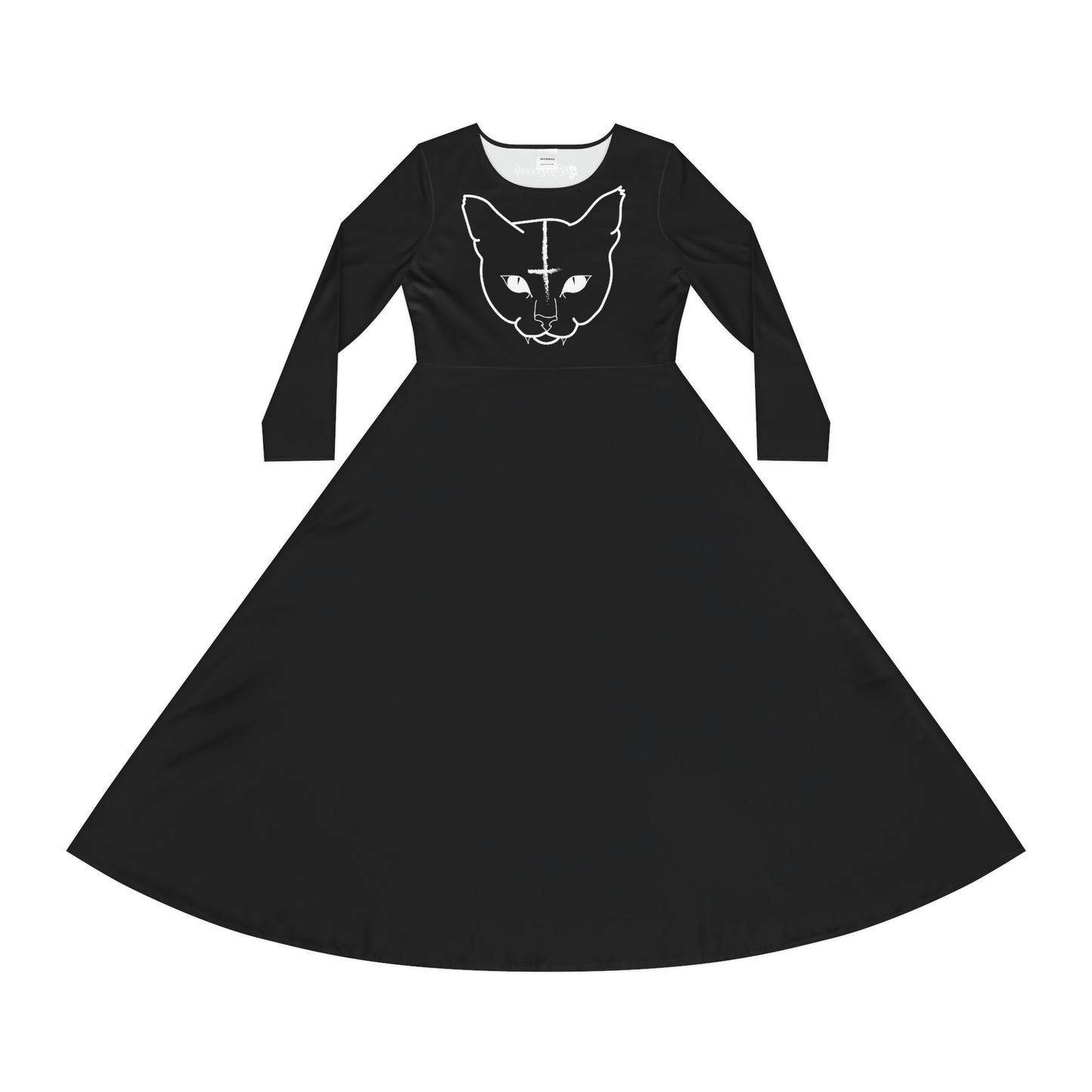 Hell Cat Long Sleeve Dance Dress