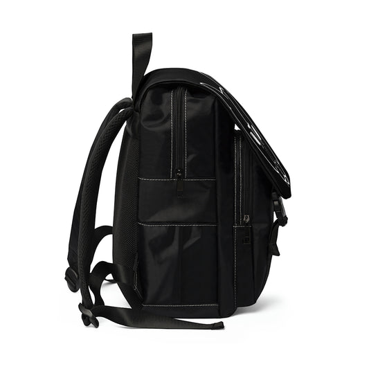 Hell Cat Unisex Casual Shoulder Backpack