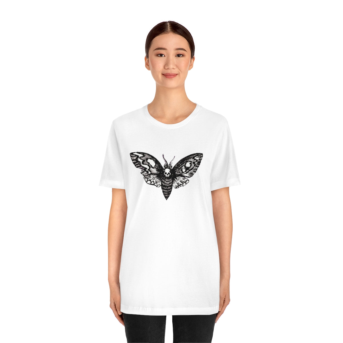 *DeathMoth* By Kelly Kresconko Jersey Short Sleeve Tee