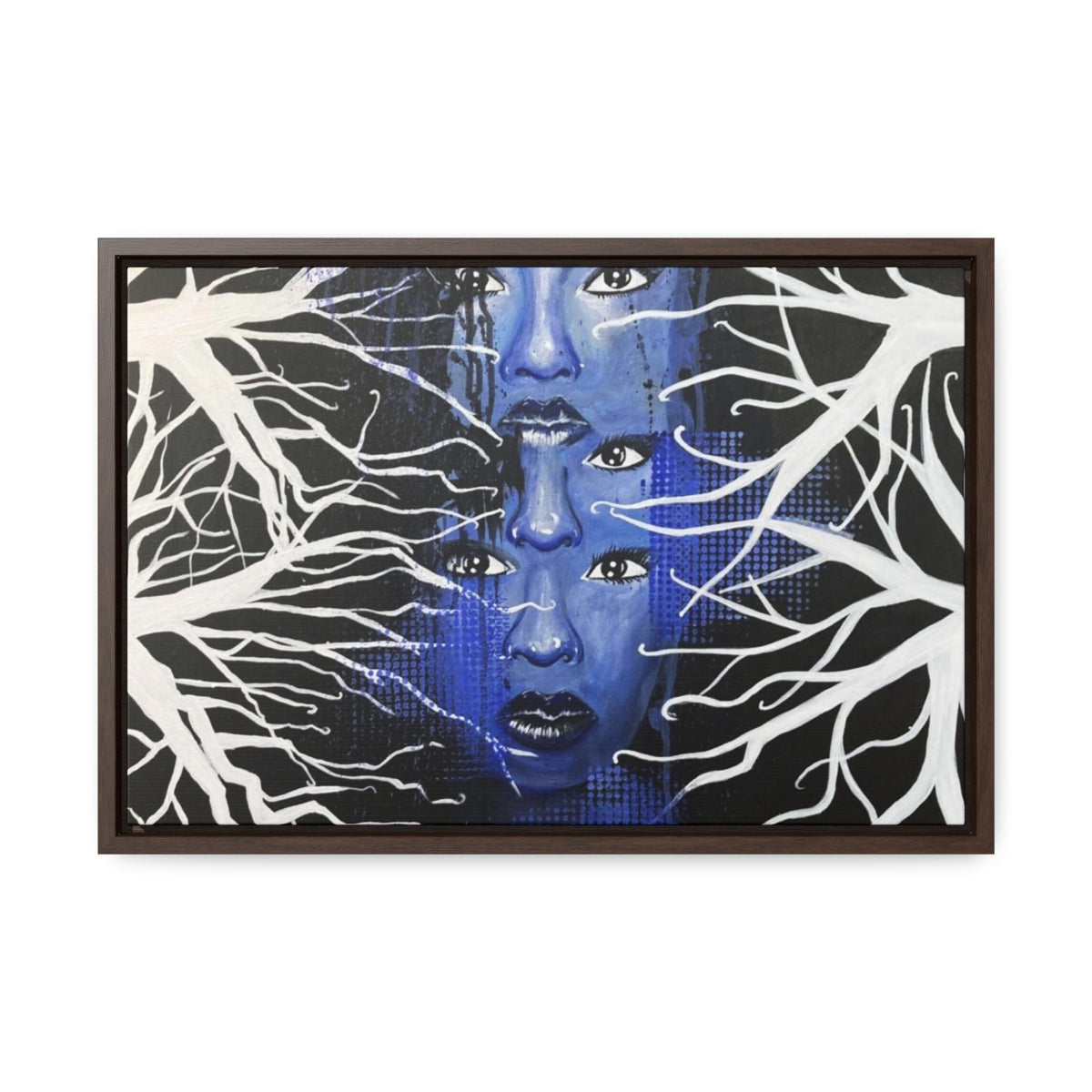 "Untitled" Painting by Kelly Kresconko PRINT on Gallery Canvas Wraps, Horizontal Frame