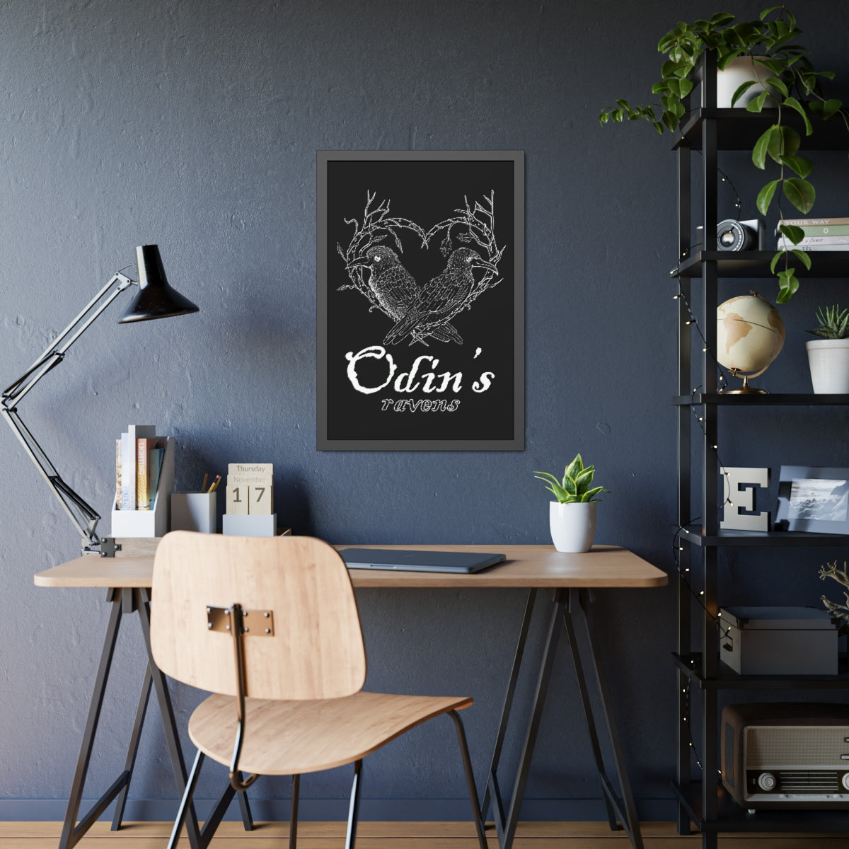 Odin's Ravens Framed Posters
