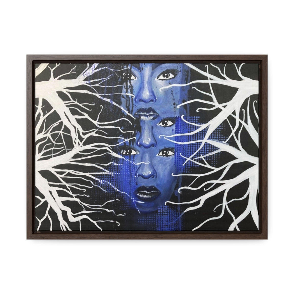 "Untitled" Painting by Kelly Kresconko PRINT on Gallery Canvas Wraps, Horizontal Frame