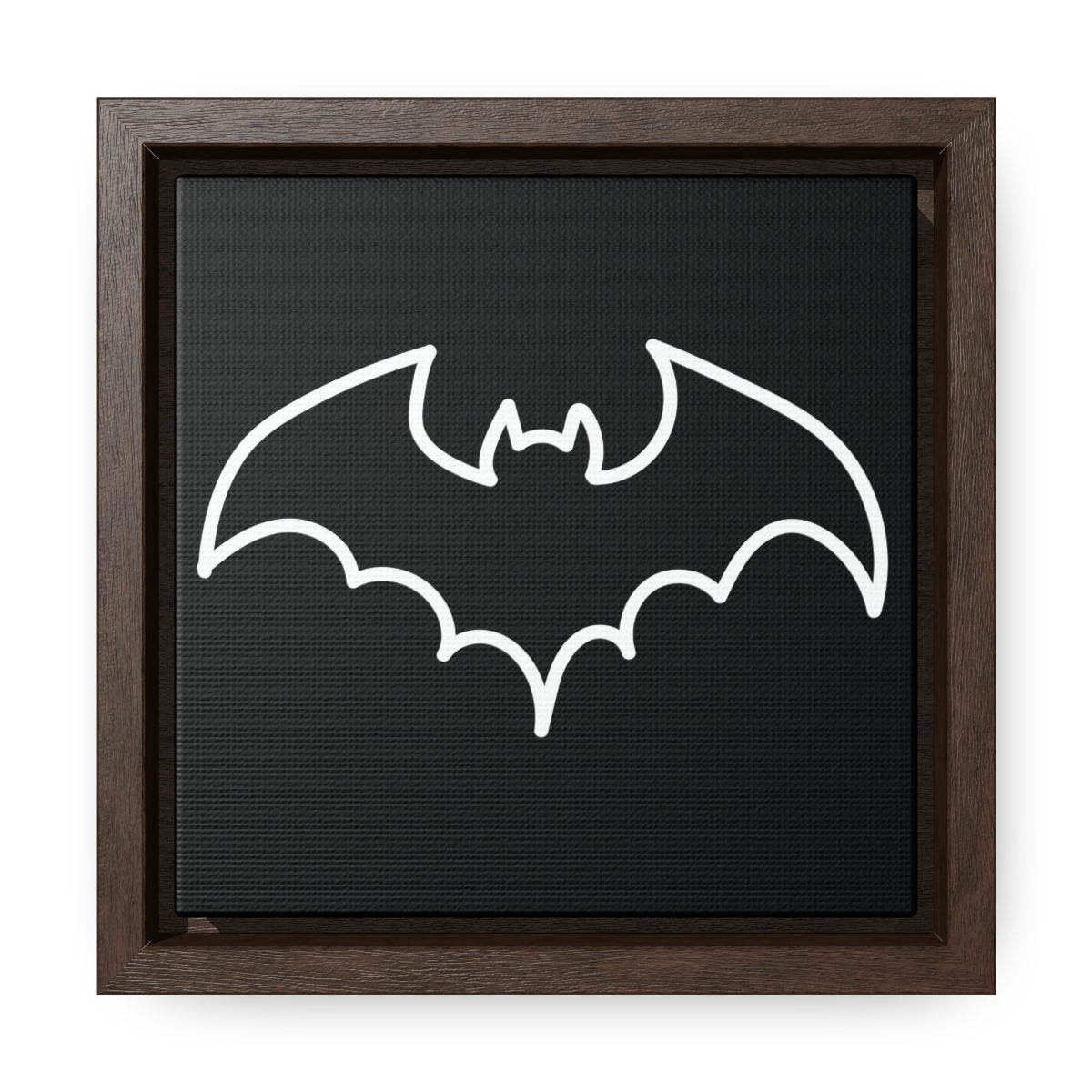 "Bat" by Kelly Kresconko Gallery Canvas Wrapped,  Framed