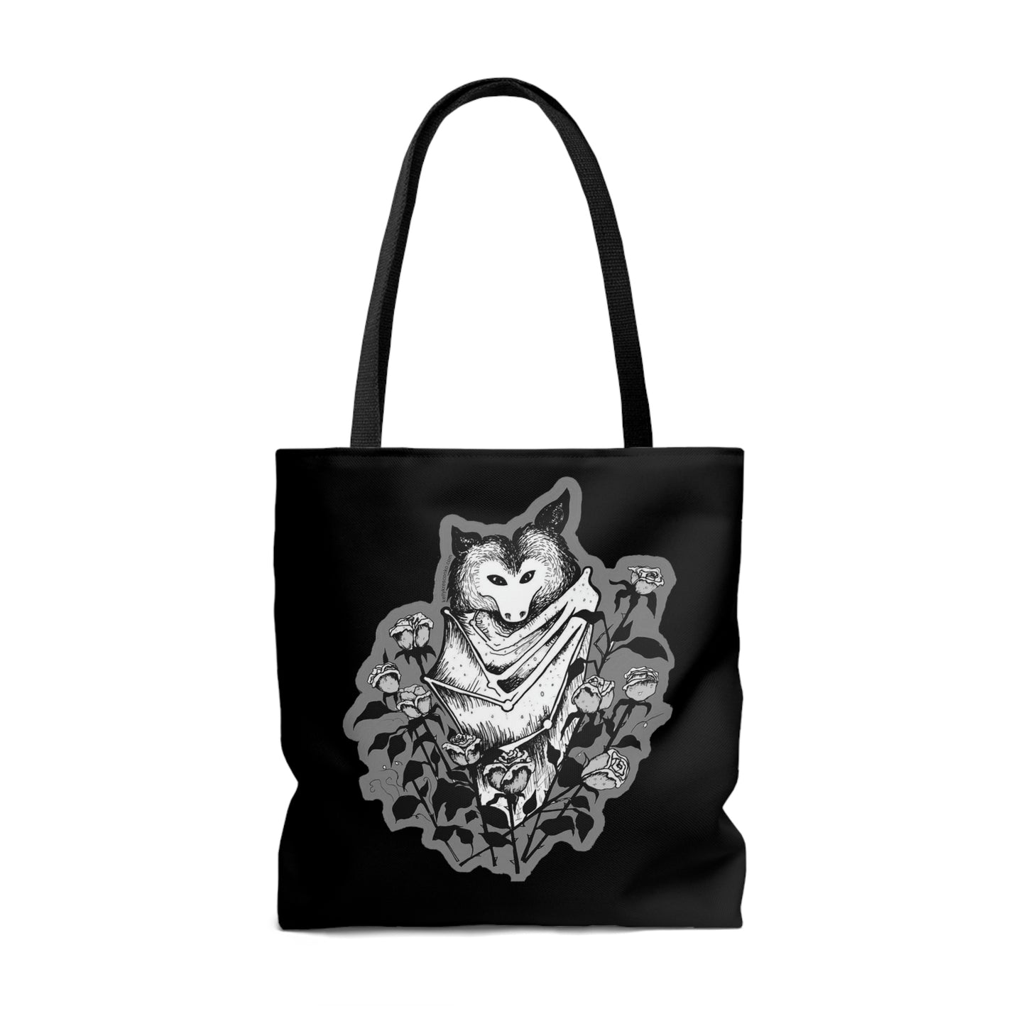 Illustrated Batty Tote Bag (Double-Sided)