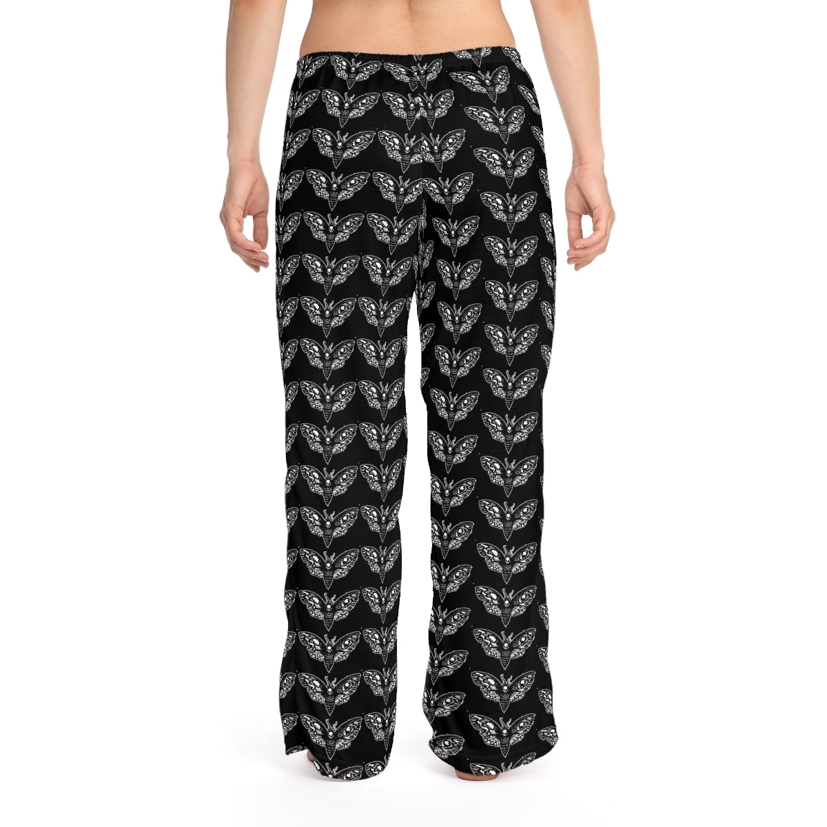 *DeathMoth* By Kelly Kresconko Pajama Pants