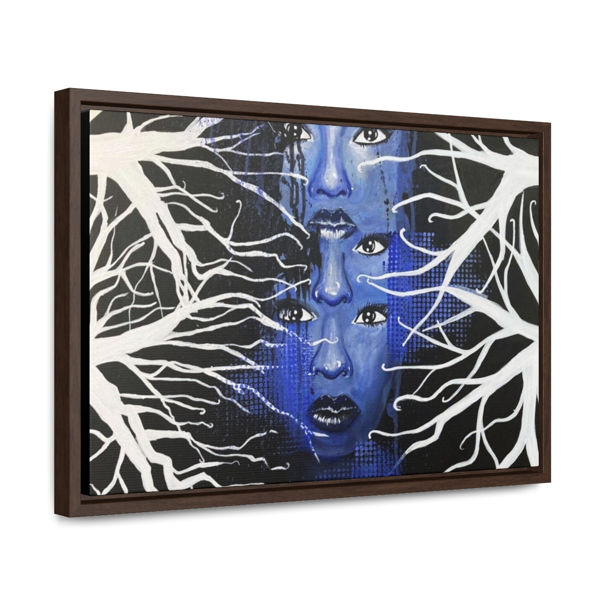"Untitled" Painting by Kelly Kresconko PRINT on Gallery Canvas Wraps, Horizontal Frame