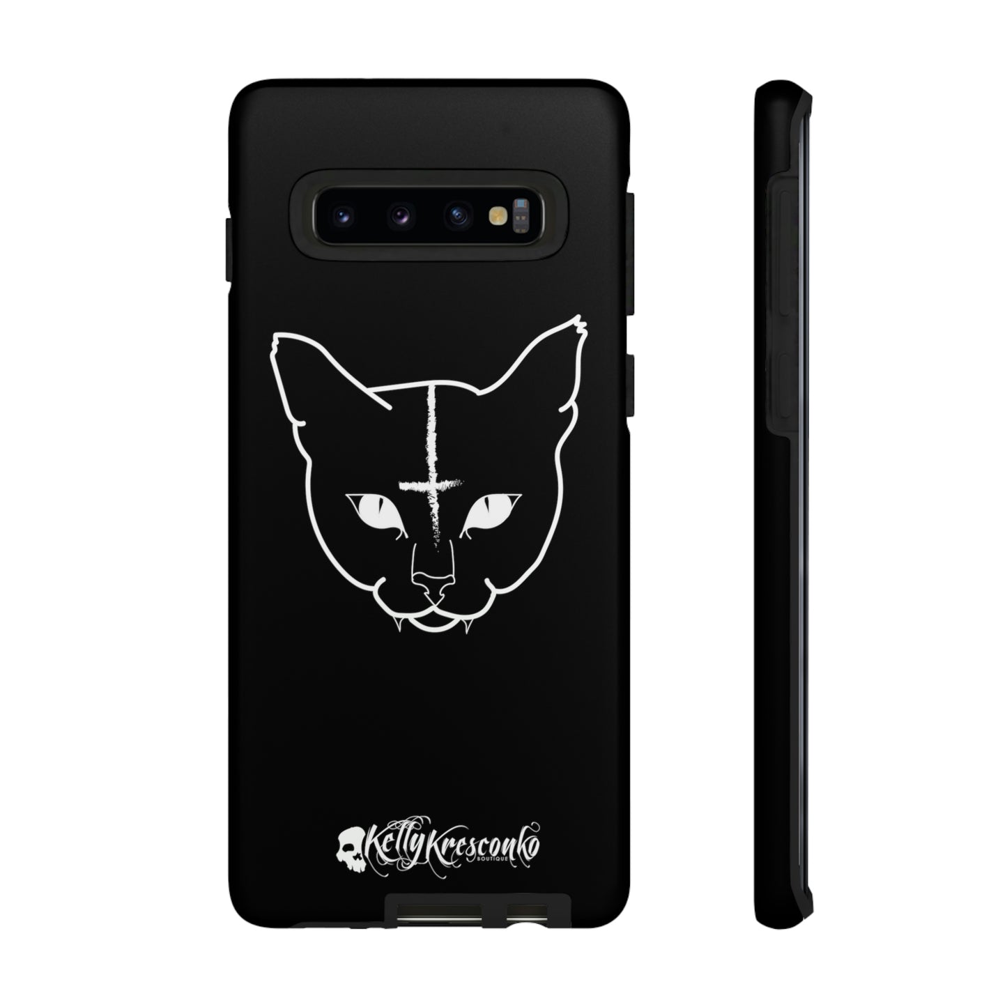 Hell Cat Phone Case (40 different sizes to choose from)
