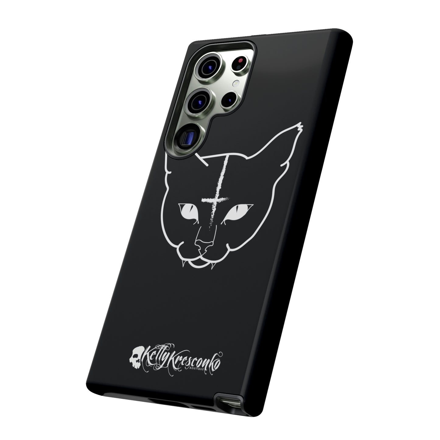 Hell Cat Phone Case (40 different sizes to choose from)