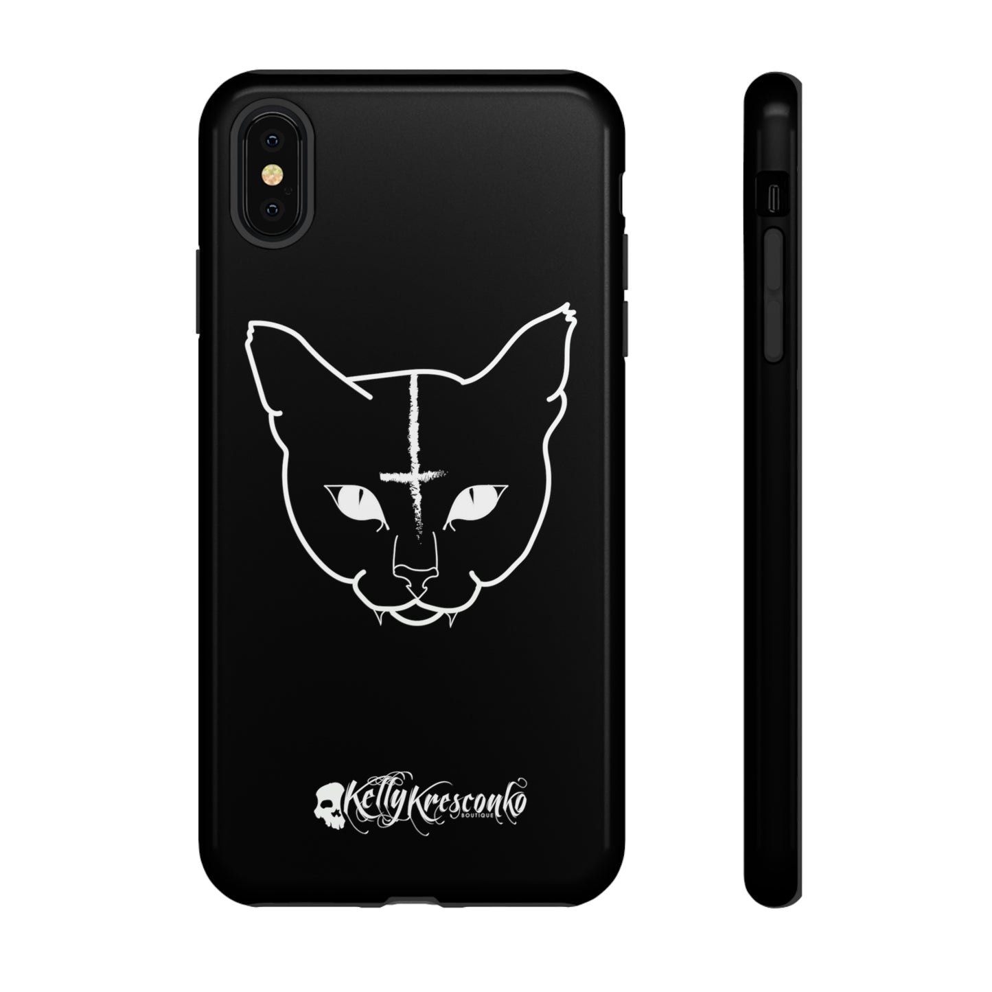 Hell Cat Phone Case (40 different sizes to choose from)