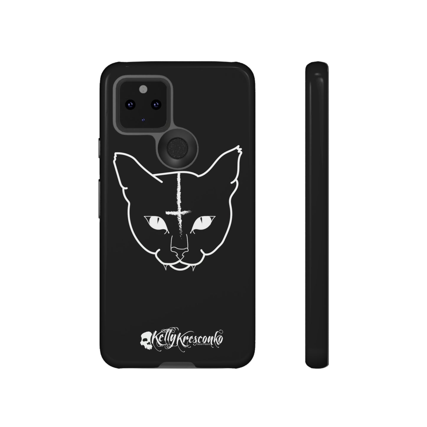 Hell Cat Phone Case (40 different sizes to choose from)