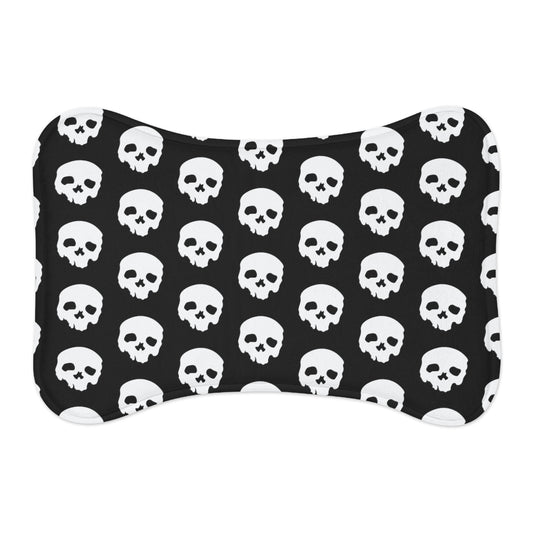 Skull Pet Feeding Mats