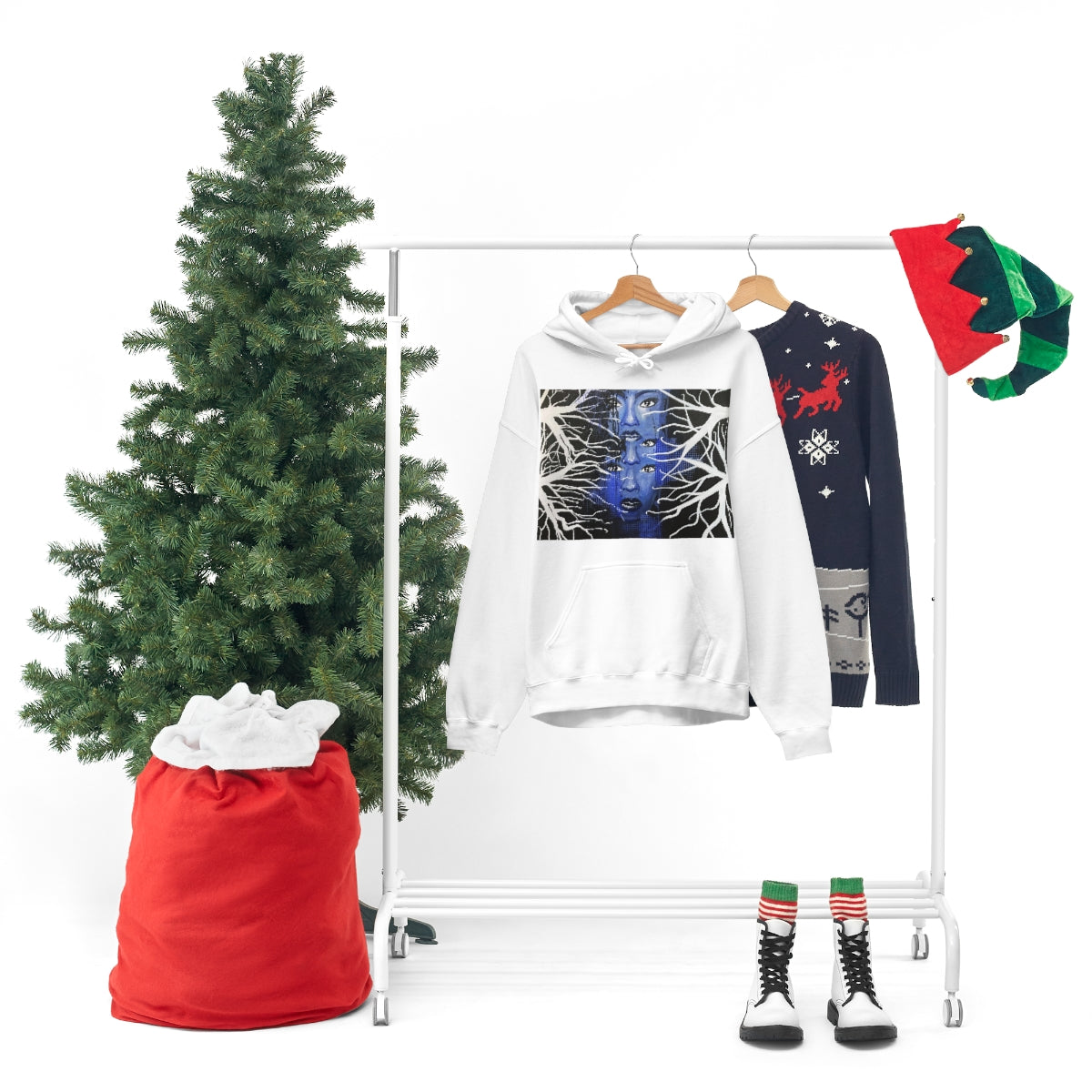 Unisex Heavy Blend™ Hooded Sweatshirt Painting by Kelly Kresconko