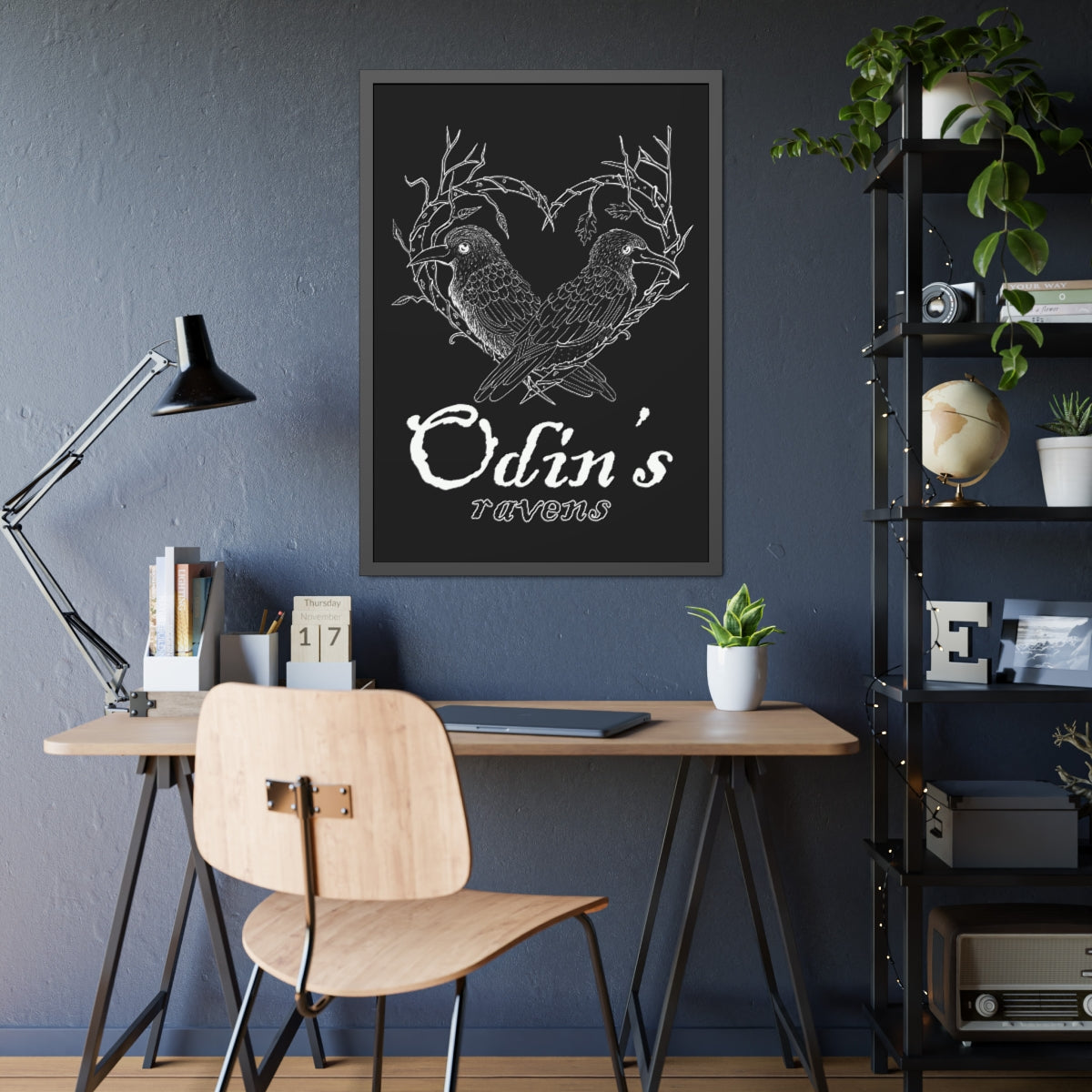 Odin's Ravens Framed Posters