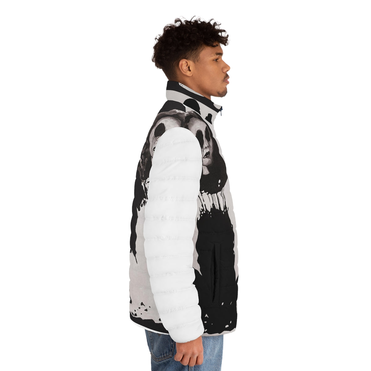 Men's Puffer Jacket (AOP)