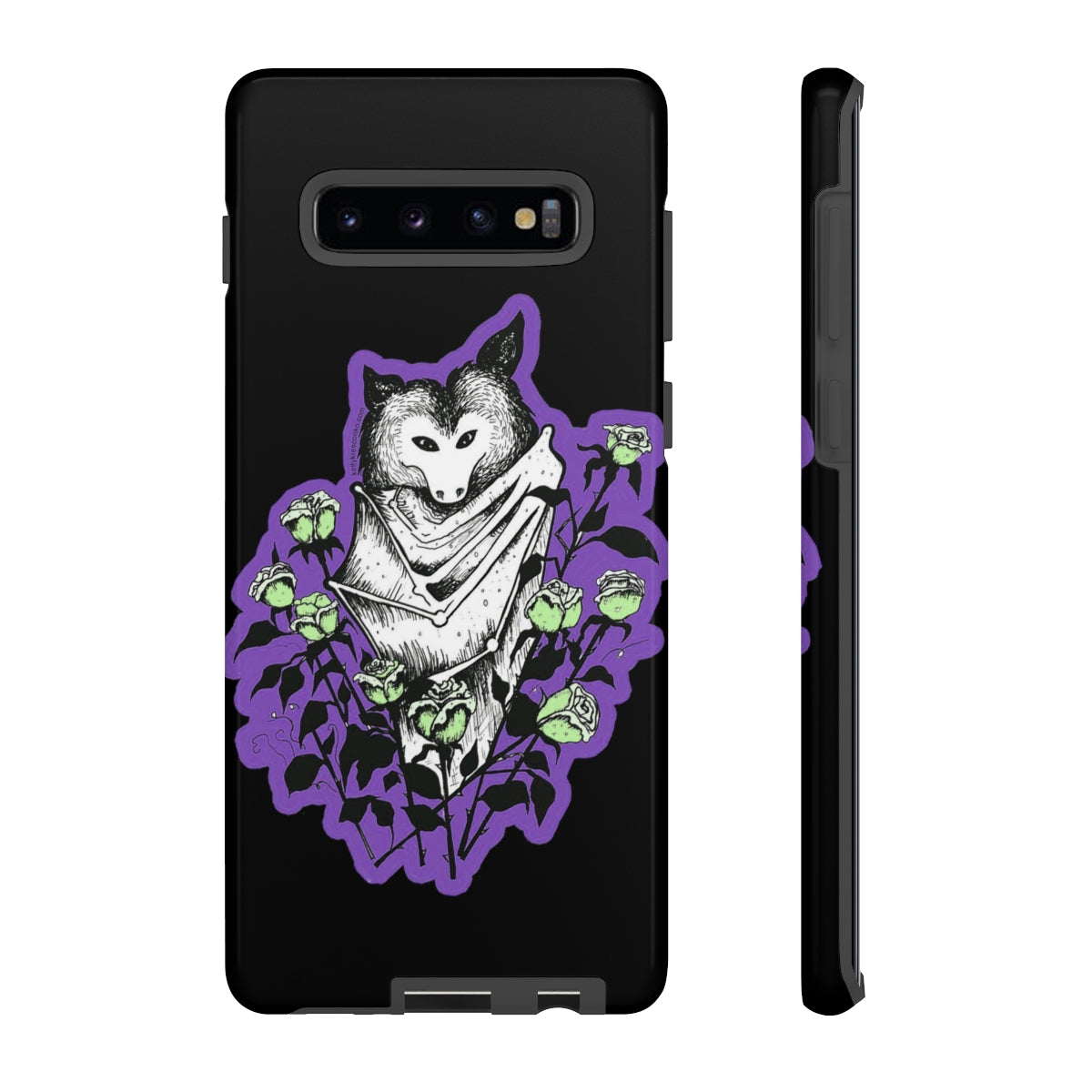 Blue Batty Phone Case