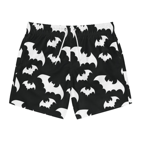 Batty Swim Trunks