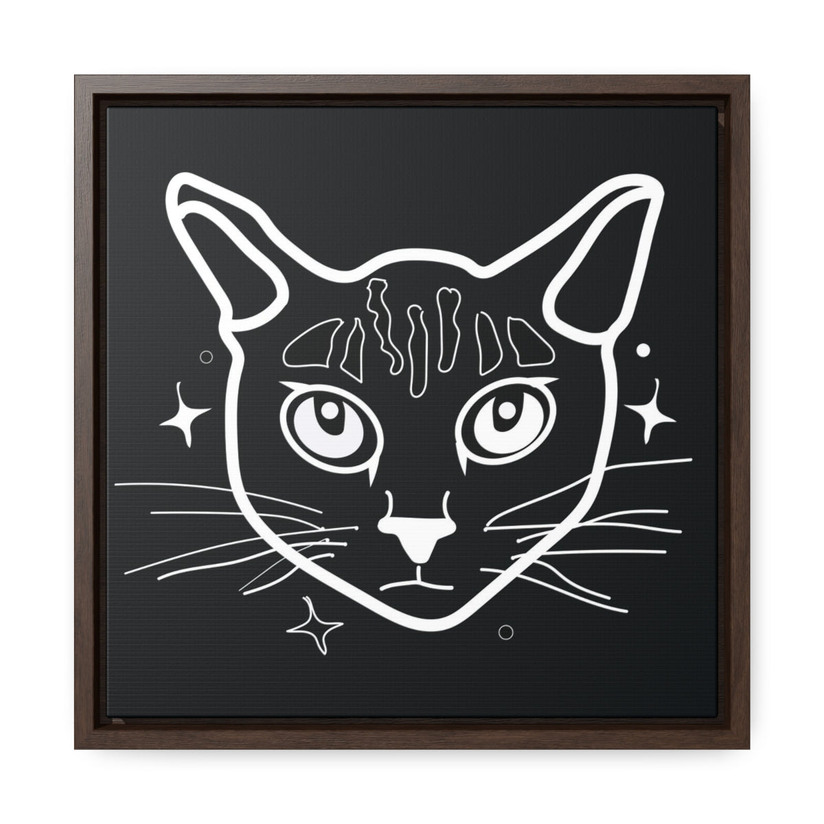 Good Kitty Gallery Canvas Wraps, Square Frame