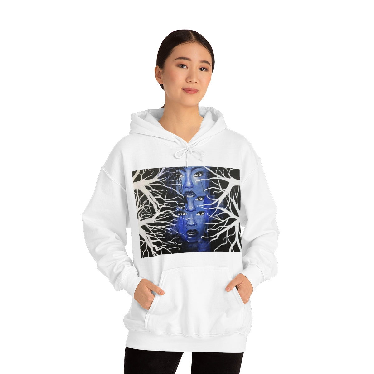 Unisex Heavy Blend™ Hooded Sweatshirt Painting by Kelly Kresconko