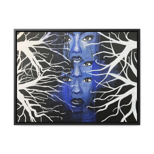 "Untitled" Painting by Kelly Kresconko PRINT on Gallery Canvas Wraps, Horizontal Frame