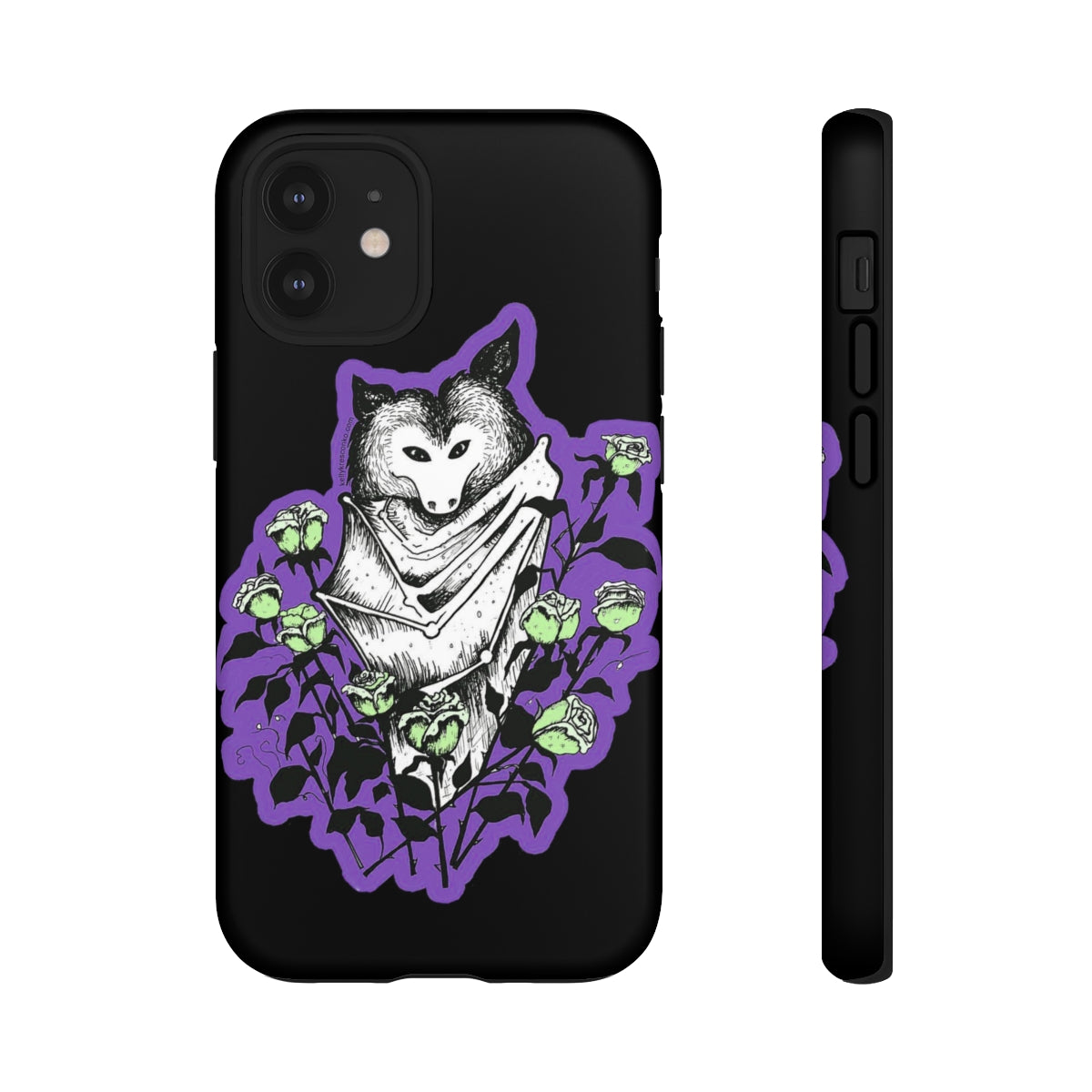 Blue Batty Phone Case