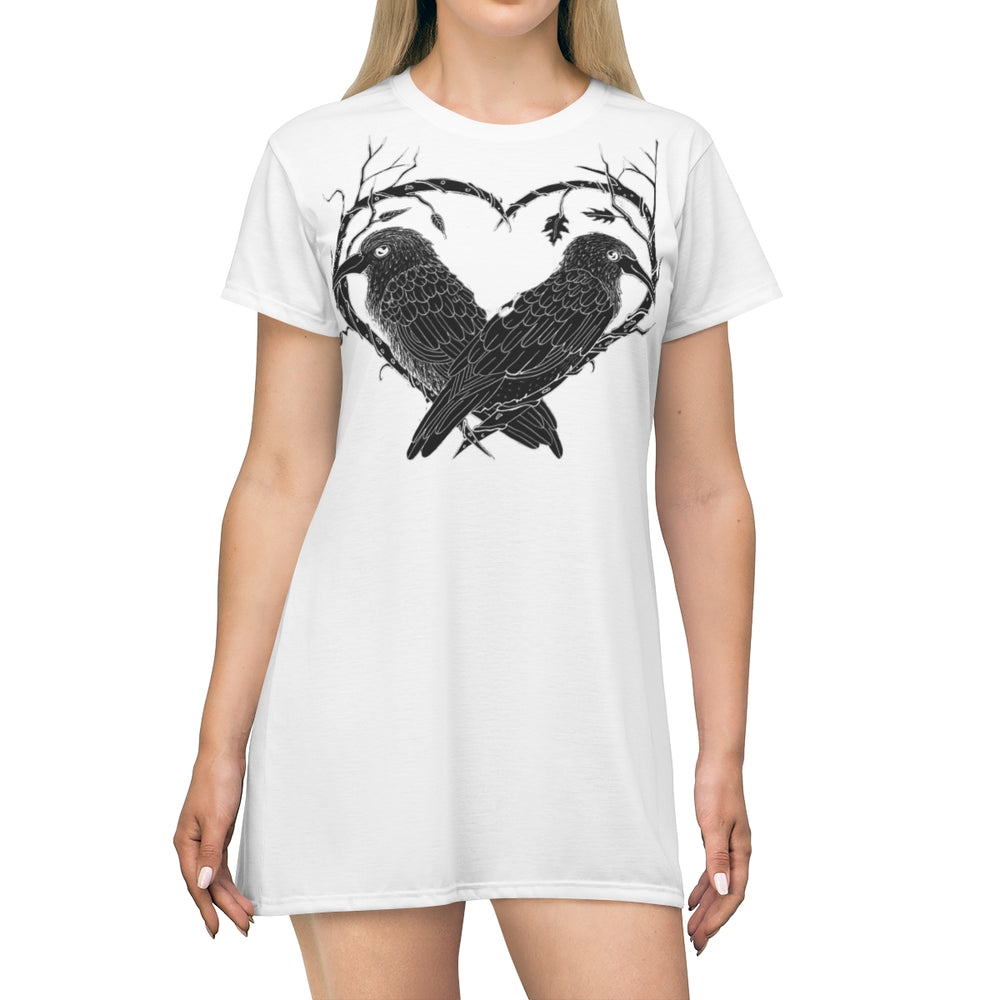 Odin's Ravens  T-Shirt Dress