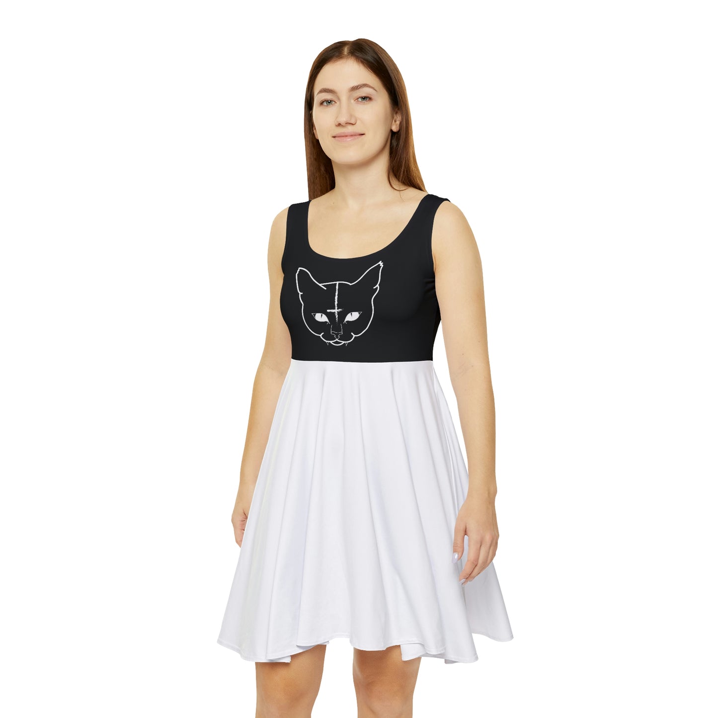 Hell Cat Flowy Dress