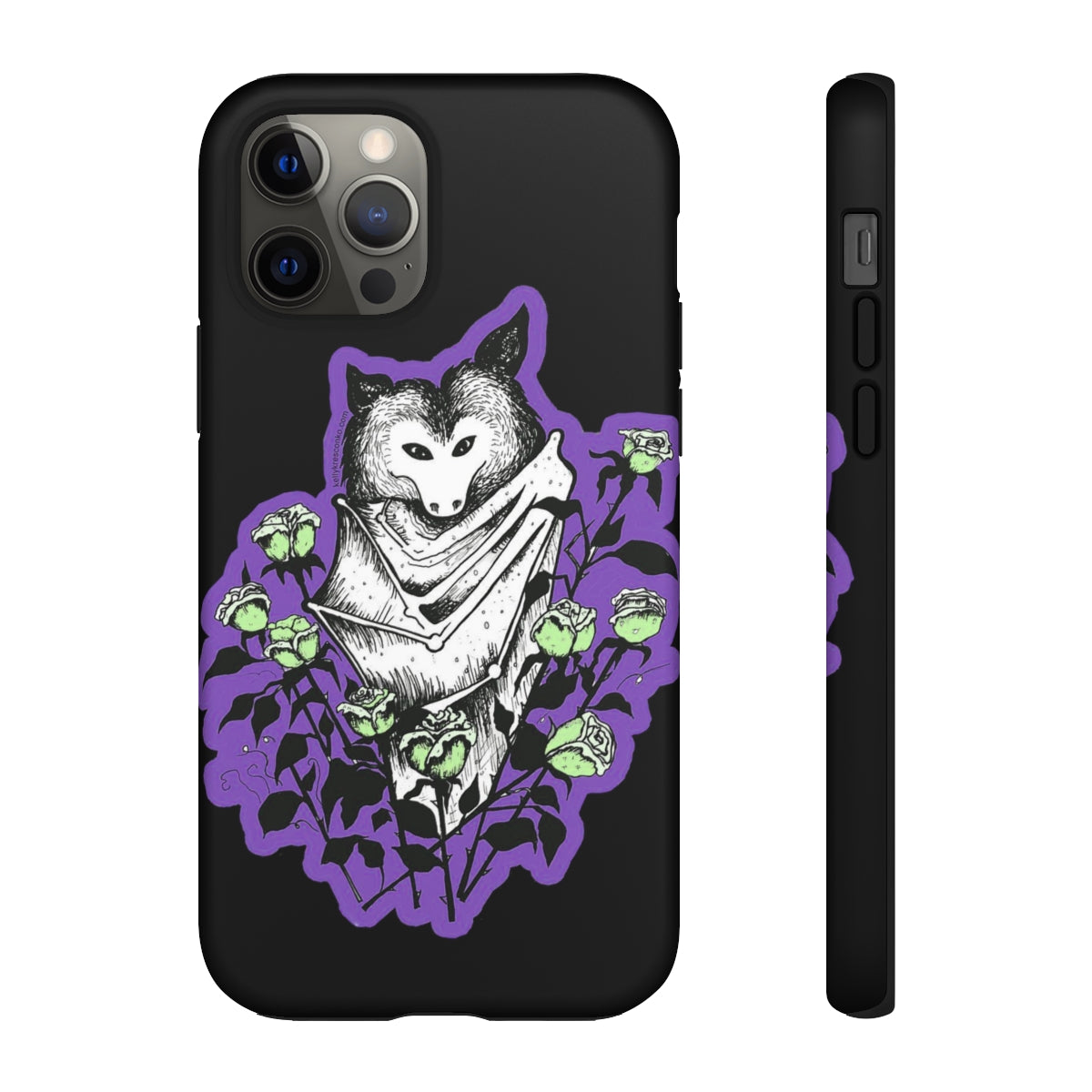 Blue Batty Phone Case