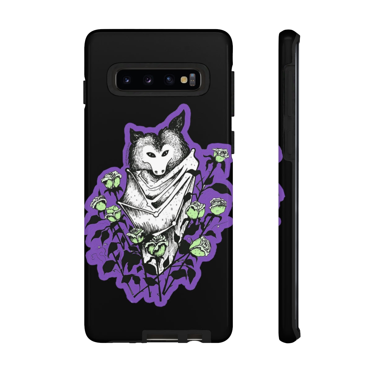 Blue Batty Phone Case