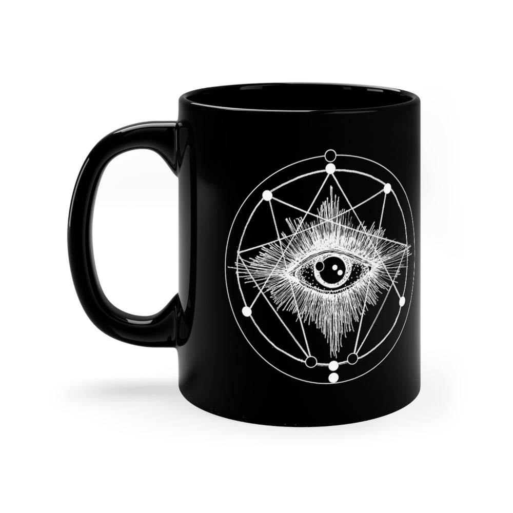 Enlightenment 11oz Black Mug