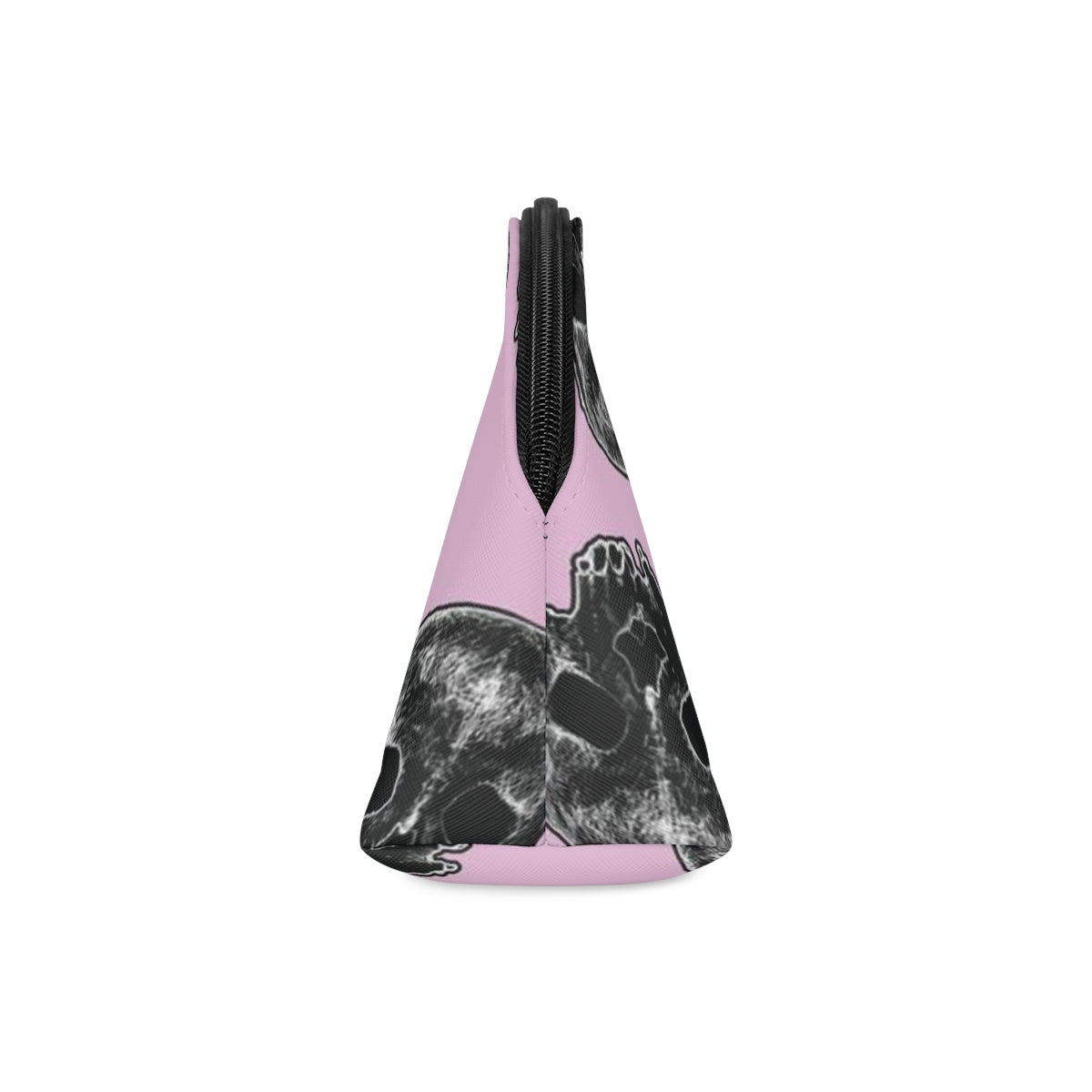 Pink Skull Makeup Bag